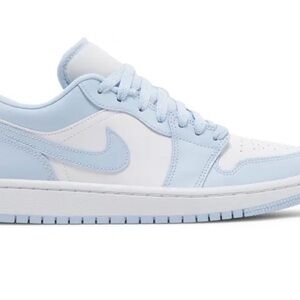 Nike Women's Sky Blue and White Sneakers